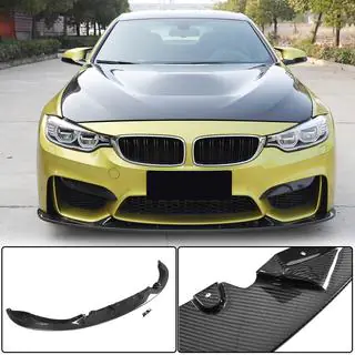 Voorbumper lip Lip V1 (voor F80, carbon) foto 1