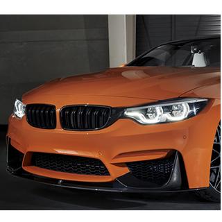 Voorbumper lip spoiler Lip V6 (voor F80, carbon) BMW 3 Serie F30/F31 2012–2019 foto 2
