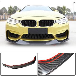 Front bumper lip Lip V7 (voor F80, Carbon) BMW 3 Serie F30/F31 2012–2019 foto 1