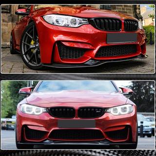 Voorbumperlip Lip V9 (voor F80, carbon) BMW 3 Serie F30/F31 2012–2019 foto 3
