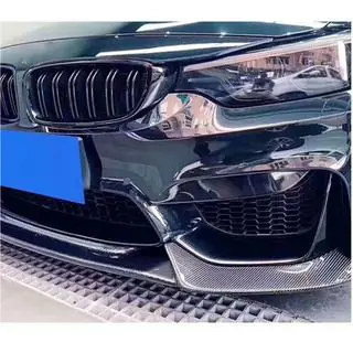 Voorbumper lip Lip V10 (voor F80, carbon) foto 3