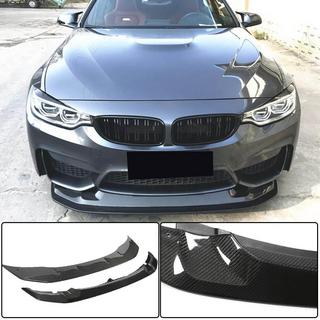 Frontlip voor voorbumper Lip V1 (voor F82/F83, carbon) BMW 4 Serie F32/F33/F36 2012–2020 foto 1