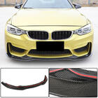 BMW 4 Serie F32/F33/F36 2012–2020 Frontbumper lip Lip V9 (voor F82/F83, carbon) foto 1