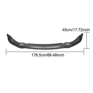 Front bumper lipspoiler Lip V11 (voor F80, carbon) foto 2