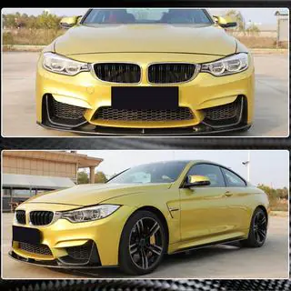 Frontbumperlip Lip V13 (voor F80, carbon) foto 3