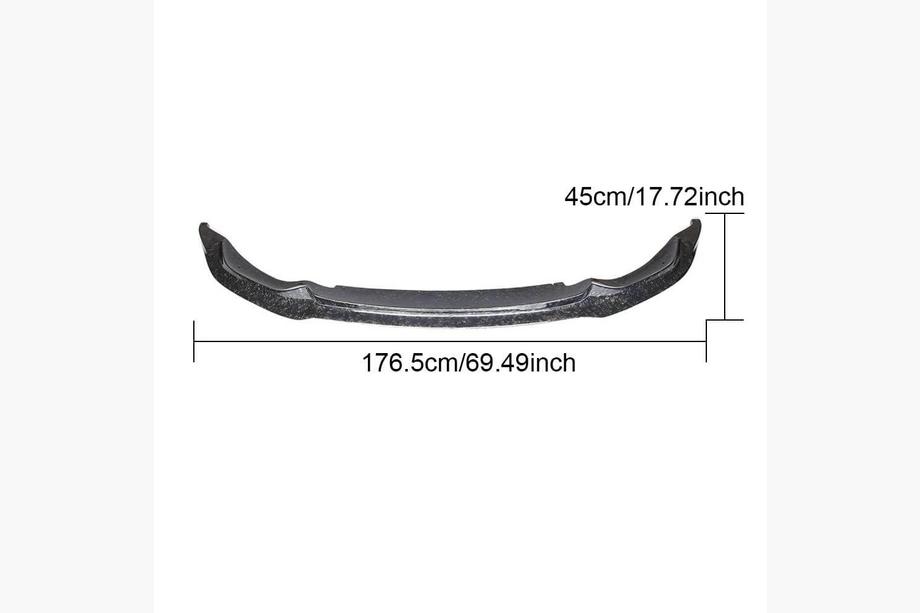 BMW 4 Serie F32/F33/F36 2012–2020 Frontbumper lipspoiler V14 (voor F82/F83, carbon) Foto 7