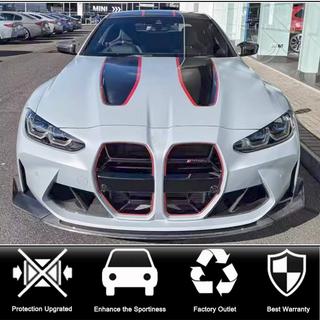 Voorbumper lipspoiler Lip V2 (voor G80, carbon) BMW 3 Serie G20/G21 2018– foto 2