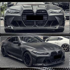 BMW 3 Serie G20/G21 2018– Front bumper lip Lip V3 (voor G80, carbon) foto 5