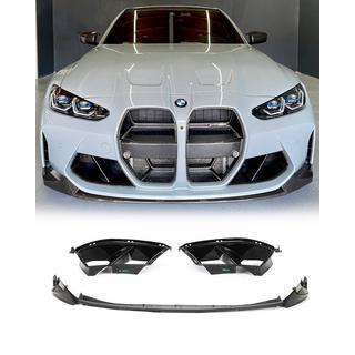 Voorbumper lip Lip V5 (voor G80, Carbon) BMW 3 Serie G20/G21 2018–