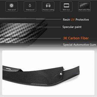 Front bumper lip Lip V7 (voor G80, carbon) BMW 3 Serie G20/G21 2018– foto 4