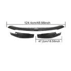 BMW 3 Serie G20/G21 2018– Frontbumper lip Lip V10 (voor G80, carbon) foto 4
