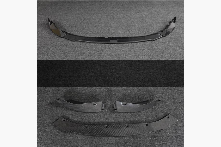 BMW 4-serie G22/23/26 2020– Front bumper lip Lip V1 (voor G82/G83, carbon) Foto 3
