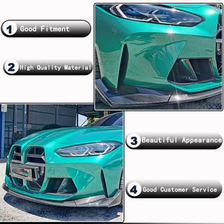Voorbumper frontlip Lip V6 (voor G82/G83, carbon) BMW 4-serie G22/23/26 2020– foto 3