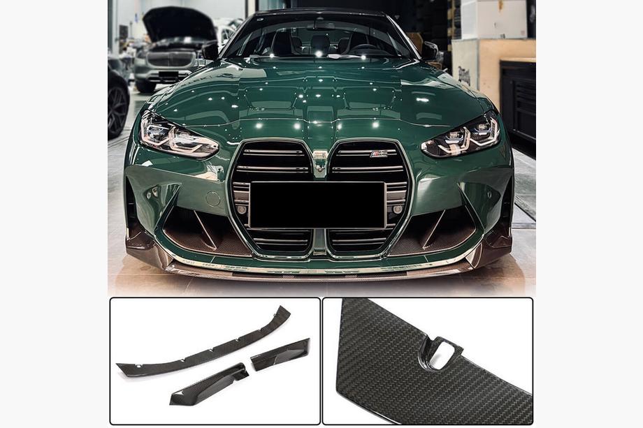 BMW 4-serie G22/23/26 2020– Frontsplitter Lip V7 (voor G82/G83, carbon) Image
