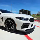 BMW 8-serie G14/G15/G16 2018– Front bumper lip spoiler (voor F91/F92/F93 M8, carbon) foto 4
