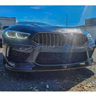 BMW 8-serie G14/G15/G16 2018– Front bumper lip spoiler (voor F91/F92/F93 M8, carbon) foto 7