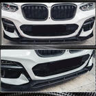 BMW X3 G01 2018– Voorbumper frontlip (voor originele M-Sport 2018-2021, carbon) foto 4