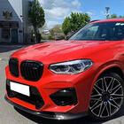 BMW X3 G01 2018– Frontbumper lip Lip V2 (voor F97 2018-2021, carbon) foto 3