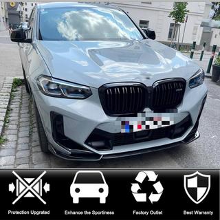 Voorbumper lipspoiler (voor F97 2022-2024, carbon) foto 2