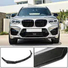 BMW X3 G01 2018– Frontbumperlip Lip V1 (voor F97 2018-2021, carbon) foto 1