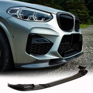 Front bumper lip Lip V2 (voor F98 2018-2021, carbon) foto 2