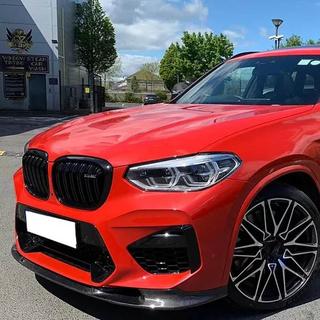 Front bumper lip Lip V2 (voor F98 2018-2021, carbon) foto 3