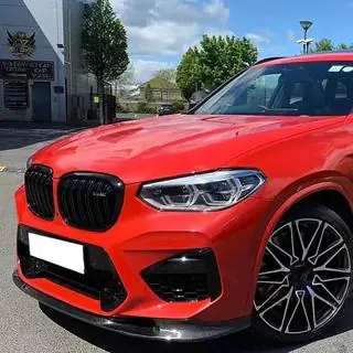 Front bumper lip Lip V2 (voor F98 2018-2021, carbon) foto 3