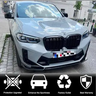 Front bumper lip spoiler (voor F98 2022-2025, carbon) foto 2