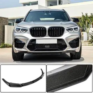 Voorbumper frontlip Lip (voor F98 2018-2021, carbon) foto 1
