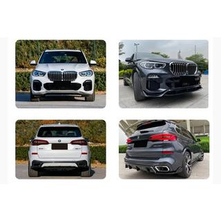 Paradigm V-3 front lip spoiler (2018-2022, hoogglans zwart) BMW X5 G05 2019–2026 foto 4