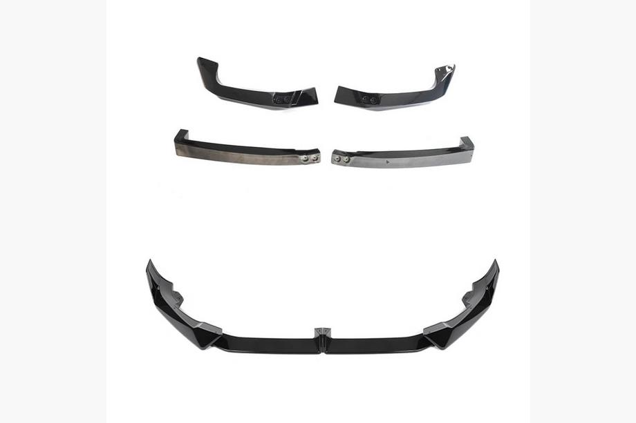 BMW X5 G05 2019–2026 Paradigm V-5 front lip spoiler (voor M-Sport 2023-, glanzend zwart) Foto 6