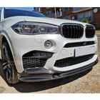 BMW X6 F16 2014–2019 Voorbumper lipspoiler Lip V2 (voor F86, carbon) foto 2