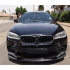 BMW X6 F16 2014–2019 Voorbumper lipspoiler Lip V2 (voor F86, carbon) foto 4