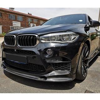 Voorbumper lipspoiler Lip V2 (voor F86, carbon) foto 3
