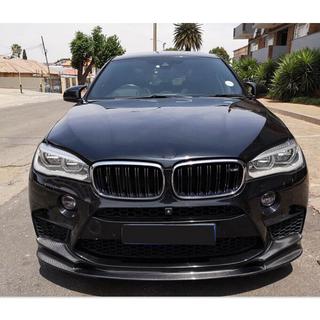 Voorbumper lipspoiler Lip V2 (voor F86, carbon) foto 4