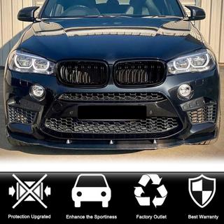 Front bumper lip Lip V3 (voor F86, carbon) foto 3