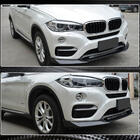 BMW X6 F16 2014–2019 Front bumper lipspoiler Lip V2 (voor Base, carbon) foto 5