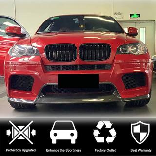 Voorbumper lip spoiler Lip V1 (voor X6M, carbon) foto 2