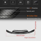 BMW X6 E71 2008–2014 Voorbumper lipspoiler Lip V2 (voor X6M, carbon) foto 5
