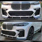 BMW X7 G07 2019– Frontlip voor voorbumper (voor M-Sport 2019-2022, carbon) foto 14