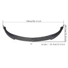 BMW Z4 (E89) 2009–2016 Voorbumper lipspoiler Lip (2009-2013, carbon) foto 6
