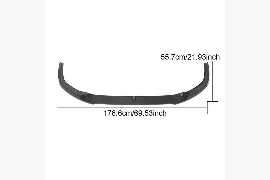 BMW Z4 (G29) 2018– Front bumper lip Lip V1 (voor M-Sport, carbon) Foto 6