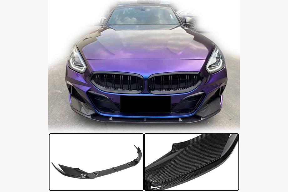 BMW Z4 (G29) 2018– Front bumper lip spoiler Carbon V6 (M-Sport) Image