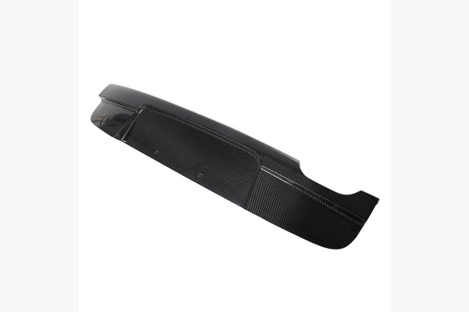 BMW 1 Serie E81/E82/E87/E88 2004–2011 Achterbumper diffuser V2 (voor E87 M-Sport, carbon) Foto 1