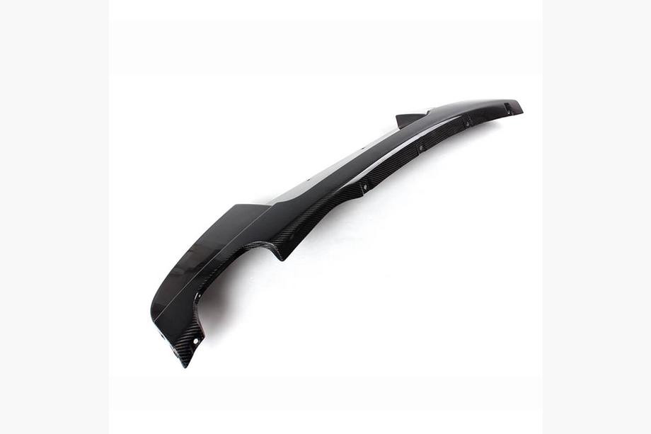 BMW 1 Serie E81/E82/E87/E88 2004–2011 Achterbumper diffuser V2 (voor E87 M-Sport, carbon) Foto 7