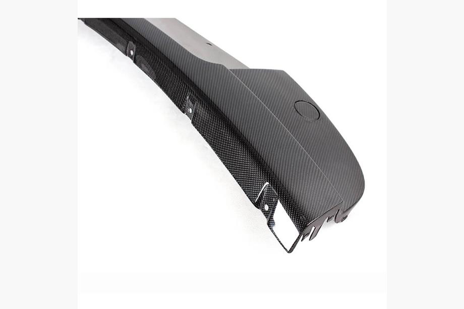 BMW 1 Serie E81/E82/E87/E88 2004–2011 Achterbumper diffuser V2 (voor E87 M-Sport, carbon) Foto 8