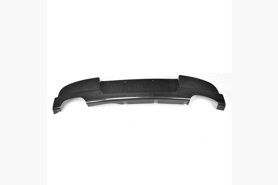 BMW 1 Serie E81/E82/E87/E88 2004–2011 Achterbumperdiffuser V3 (voor E87 M-Sport, carbon) Foto 3