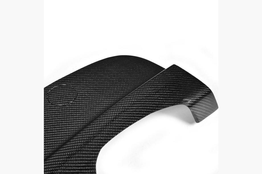 BMW 1 Serie E81/E82/E87/E88 2004–2011 Achterbumperdiffuser V3 (voor E87 M-Sport, carbon) Foto 6