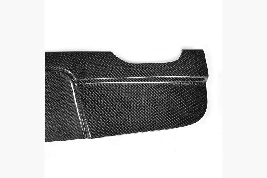 BMW 1 Serie E81/E82/E87/E88 2004–2011 Achterbumperdiffuser V3 (voor E87 M-Sport, carbon) Foto 7