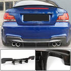 BMW 1 Serie E81/E82/E87/E88 2004–2011 Achterbumper diffuser (voor 1M E82, carbon) foto 2